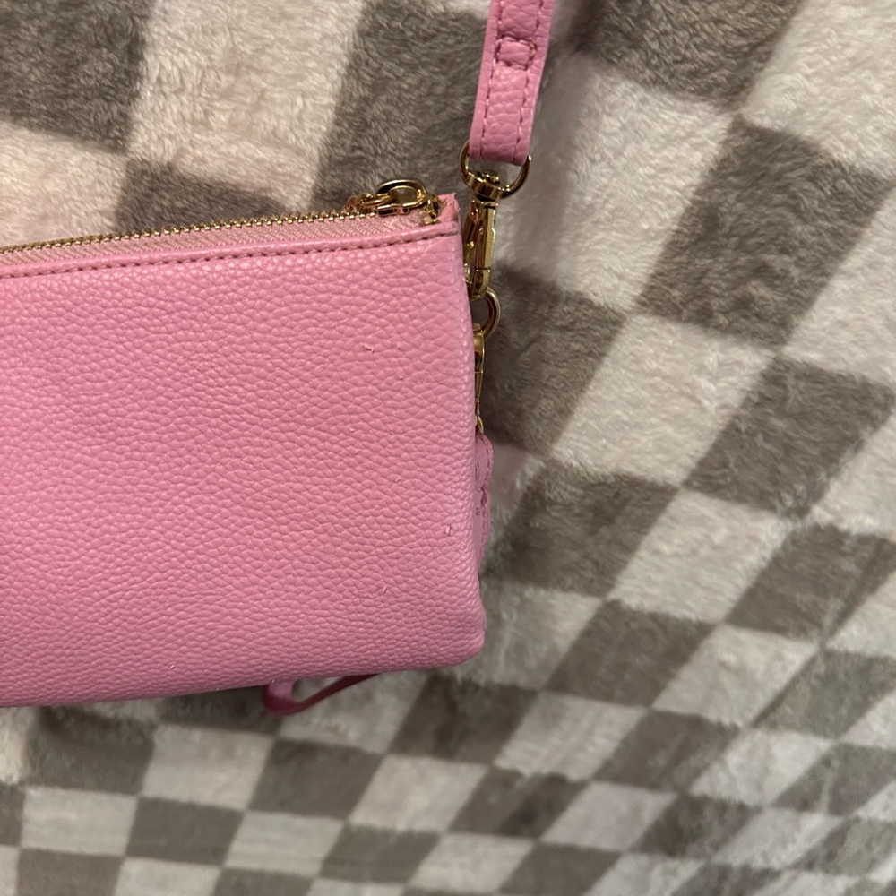 Nanette Lepore Women’s Pink Dome CrossBody Bag Multiple Storage Units - Picture 8 of 13